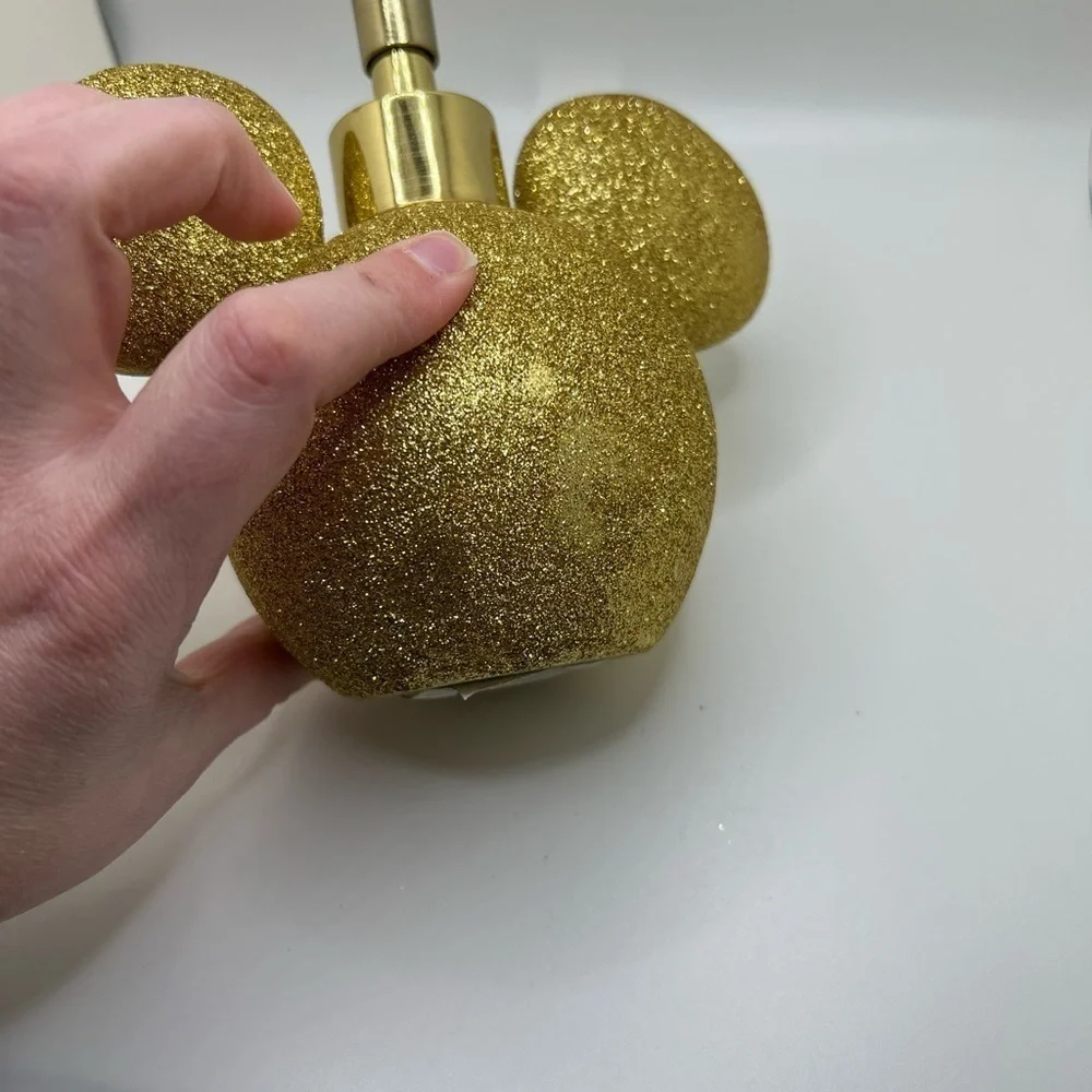 Disney Mickey Mouse glitter soap dispenser